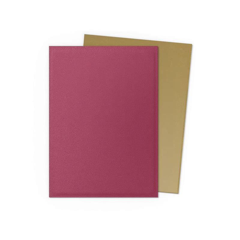 Dragon Shield Dual Matte Sleeves - Pomegranate & Gold (100 Sleeves)