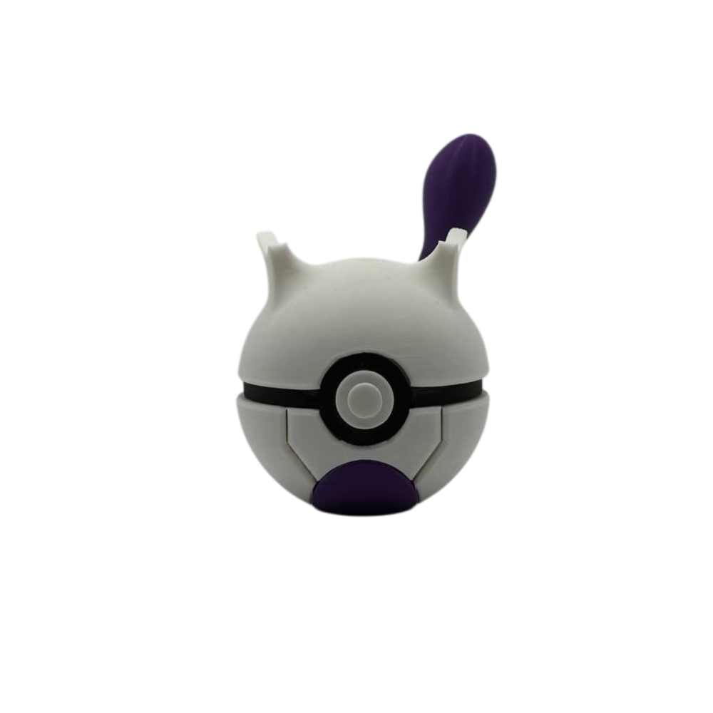 #0150 Ball Mewtwo Style Fanart