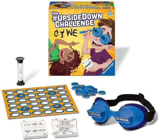 Ravensburger - The Upside Down Challenge, Gioco da Tavolo per Tutta la Famiglia, 2-6 Giocatori, Idea Regalo per Bambini 7+ Anni, Edizione in Italiano