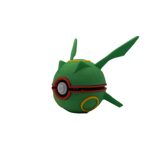 #0384 Ball Rayquaza Style Fanart