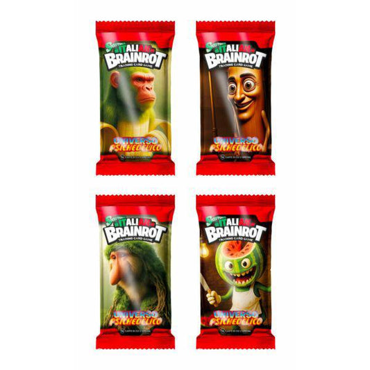 Italian Brainrot TCG Universo Psichedelico display 24 buste 14 carte (IT)