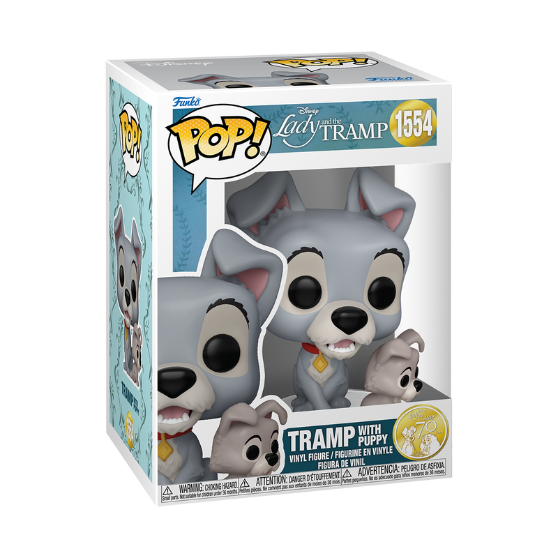 Tramp with puppy - Funko Pop