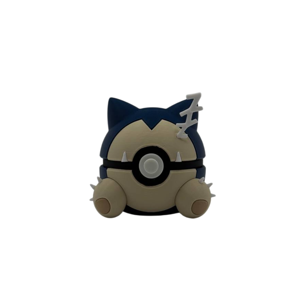#0143 Ball Snorlax Style Fanart