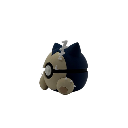 #0143 Ball Snorlax Style Fanart