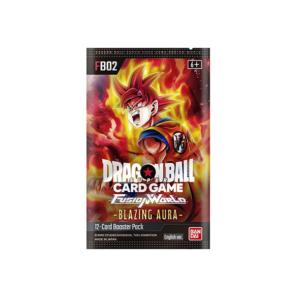 FB-02 Dragon Ball Super Card Game: Fusion World - Blazing Aura - Display 24 Buste (ENG)