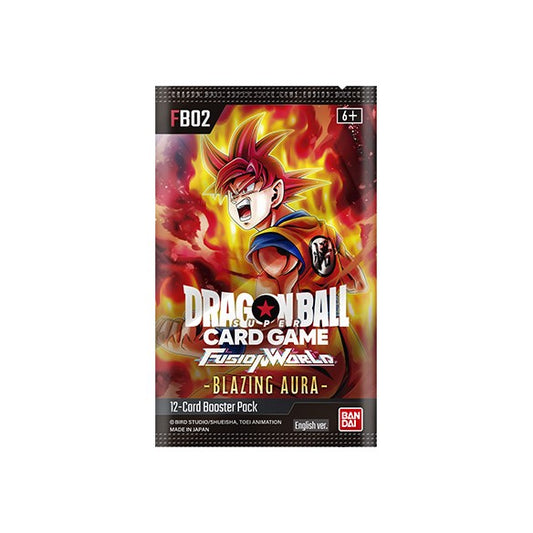 FB-02 Dragon Ball Super Card Game: Fusion World - Blazing Aura - Display 24 Buste (ENG)