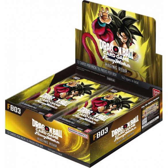 FB-03 Dragon Ball Super Card Game: Fusion World - Raging Roar - Display 24 Buste (ENG)