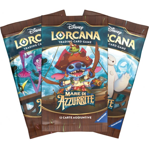 Lorcana - Mare di Azzurrite - Booster Pack Display da 24 Buste (ITA)