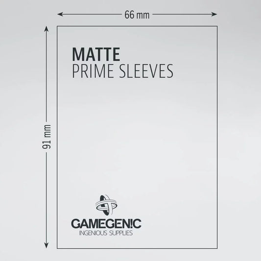 Gamegenic - Matte Standard Sleeves - Lime