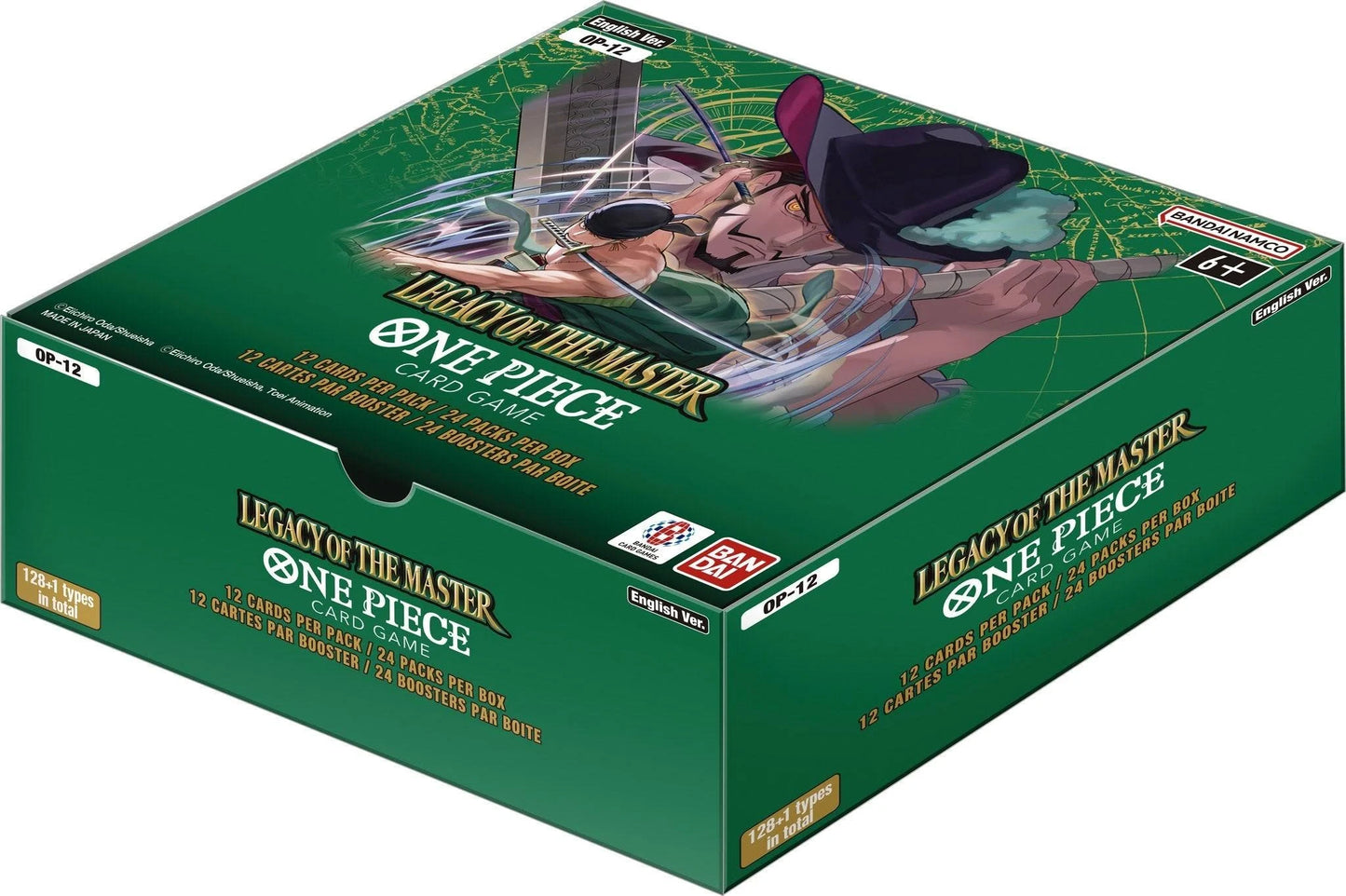One Piece OP-12 Legacy of the Master Booster box 24 Bustine versione Inglese