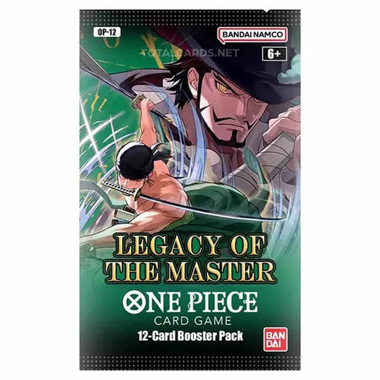 One Piece OP-12 Legacy of the Master Booster box 24 Bustine versione Inglese