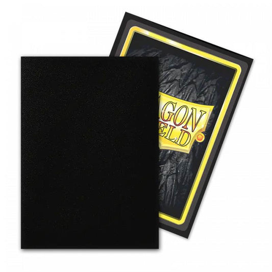 Dragon Shield Standard Outer Sleeves - Matte Black (100 Sleeves)