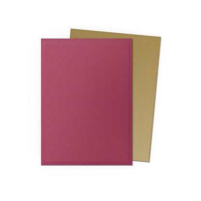 Dragon Shield Dual Matte Sleeves - Pomegranate & Gold (100 Sleeves)