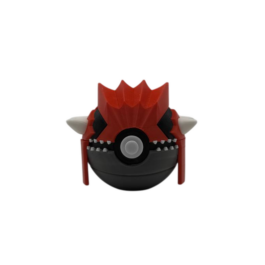 #0383 Ball Groudon Style Fanart