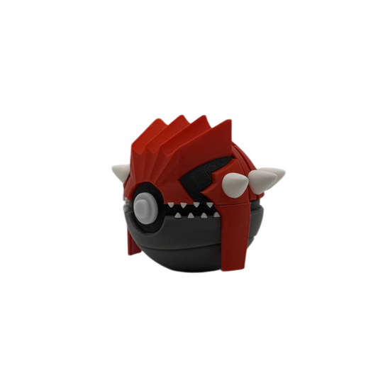 #0383 Ball Groudon Style Fanart