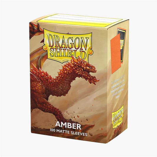 Dragon Shield Bustine protettive Standard - Matte Amber (100 bustine)