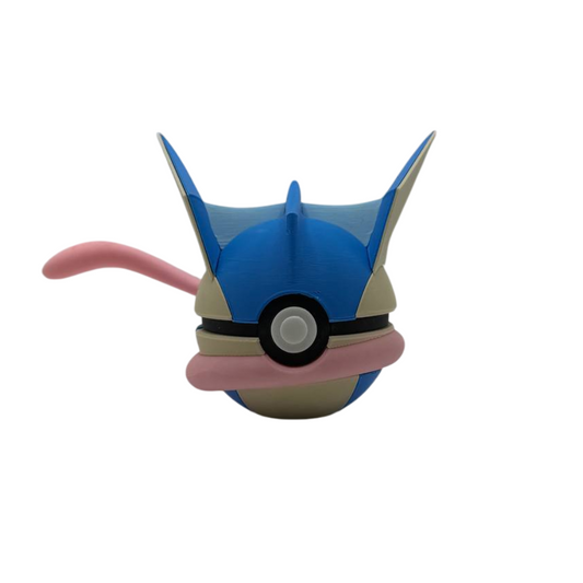 #0658 Ball Greninja Style Fanart