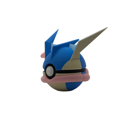 #0658 Ball Greninja Style Fanart