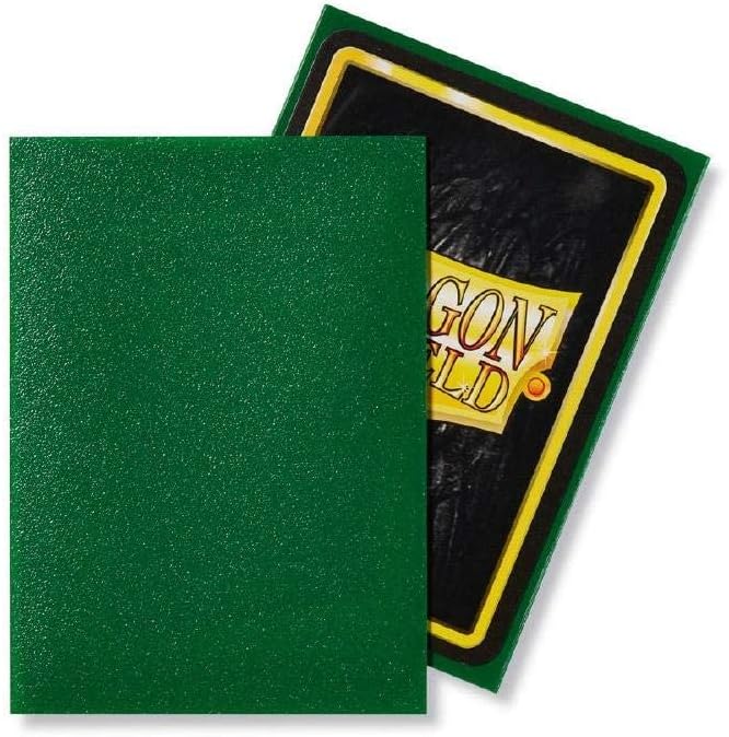 Dragon Shield Standard Sleeves - Emerald Matte (100 Sleeves)
