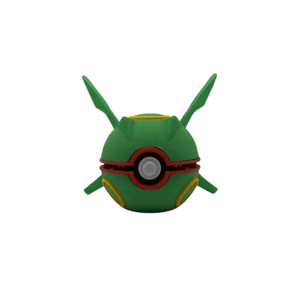 #0384 Ball Rayquaza Style Fanart