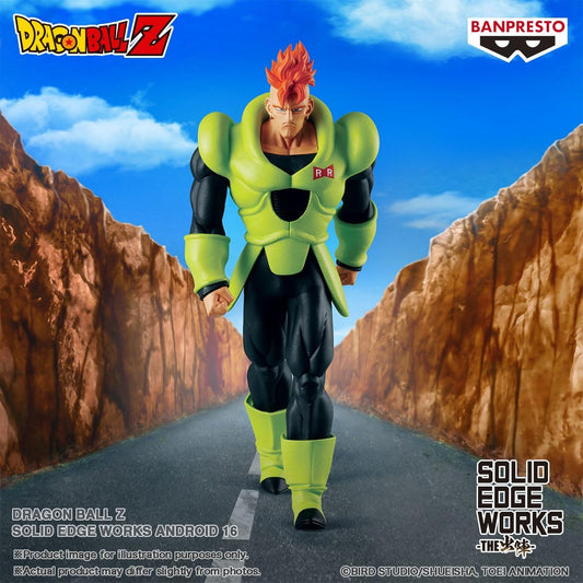 Banpresto Figura Android 16 Dragon Ball Z - Solid Edge Works 20 cm