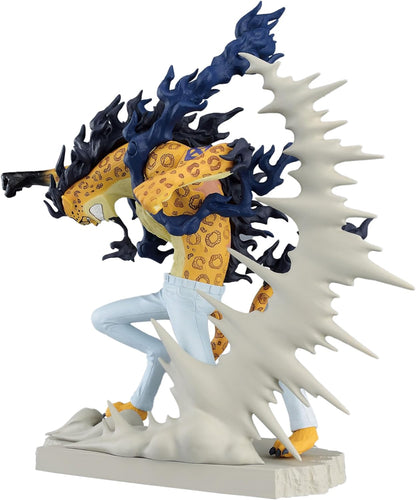 Banpresto One Piece Senkozekkei Rob Lucci Awakening Version