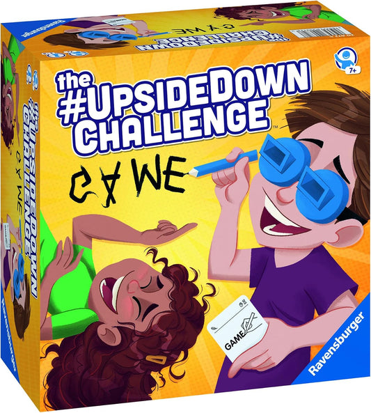 Ravensburger - The Upside Down Challenge, Gioco da Tavolo per Tutta la Famiglia, 2-6 Giocatori, Idea Regalo per Bambini 7+ Anni, Edizione in Italiano