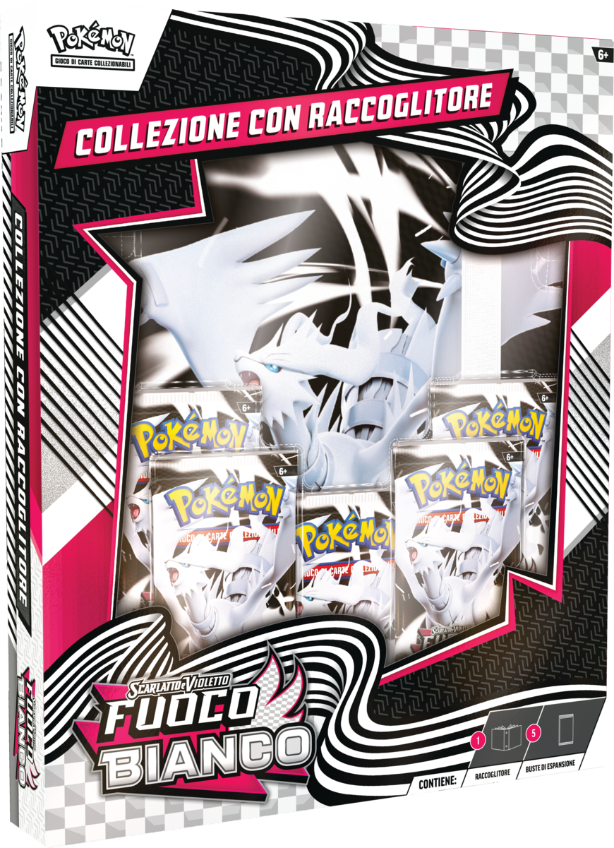 Bundle Etb & Collezione Raccoglitore - Scarlatto e Violetto Fuoco Bianco (IT)