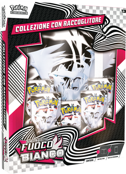 Bundle Etb & Collezione Raccoglitore - Scarlatto e Violetto Fuoco Bianco (IT)