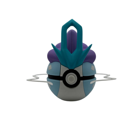 #0245 Ball Suicune Style Fanart