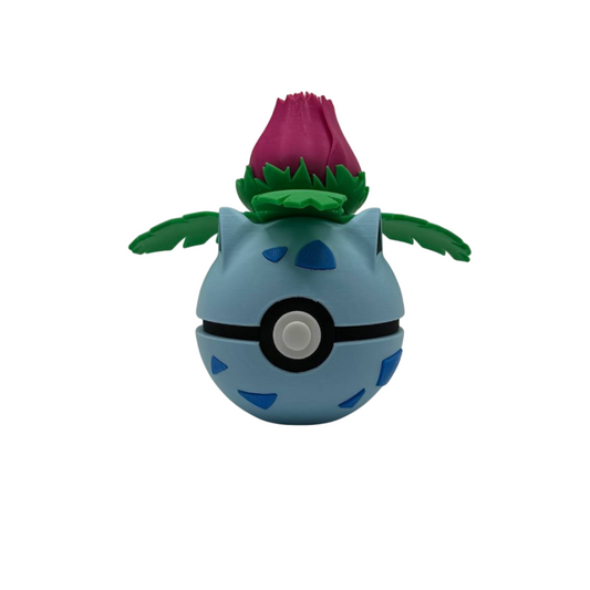 #0002 Ball Ivysaur Style Fanart