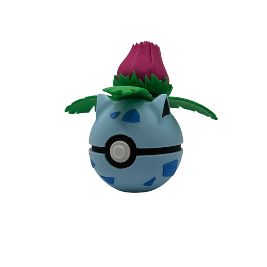 #0002 Ball Ivysaur Style Fanart