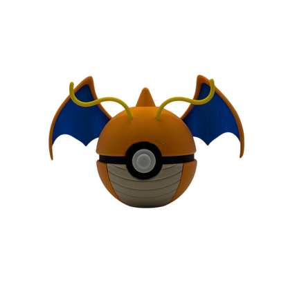 #0140 Ball Dragonite Style Fanart