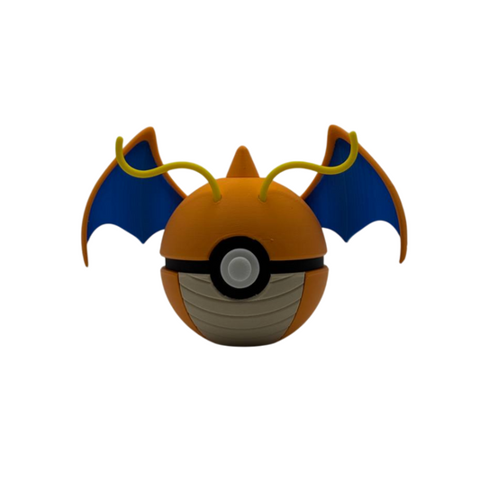 #0140 Ball Dragonite Style Fanart