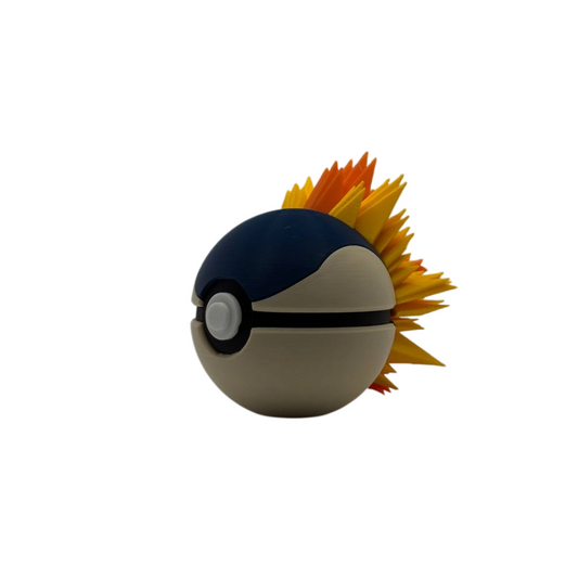 #0155 Ball Cyndaquil Style Fanart