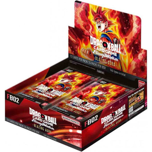 FB-02 Dragon Ball Super Card Game: Fusion World - Blazing Aura - Display 24 Buste (ENG)