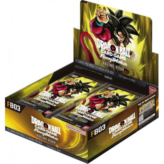 FB-03 Dragon Ball Super Card Game: Fusion World - Raging Roar - Display 24 Buste (ENG)