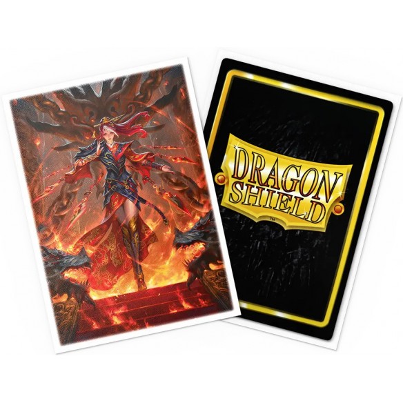 Dragon Shield Standard Sleeves - Cindra Art Matte (100 Sleeves)