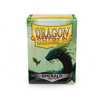 Dragon Shield Standard Sleeves - Emerald Matte (100 Sleeves)