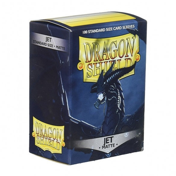 Dragon Shield Standard Sleeves - Jet Matte (100 Sleeves)