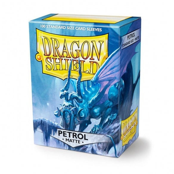 Dragon Shield Standard Sleeves - Petrol Matte (100 Sleeves)